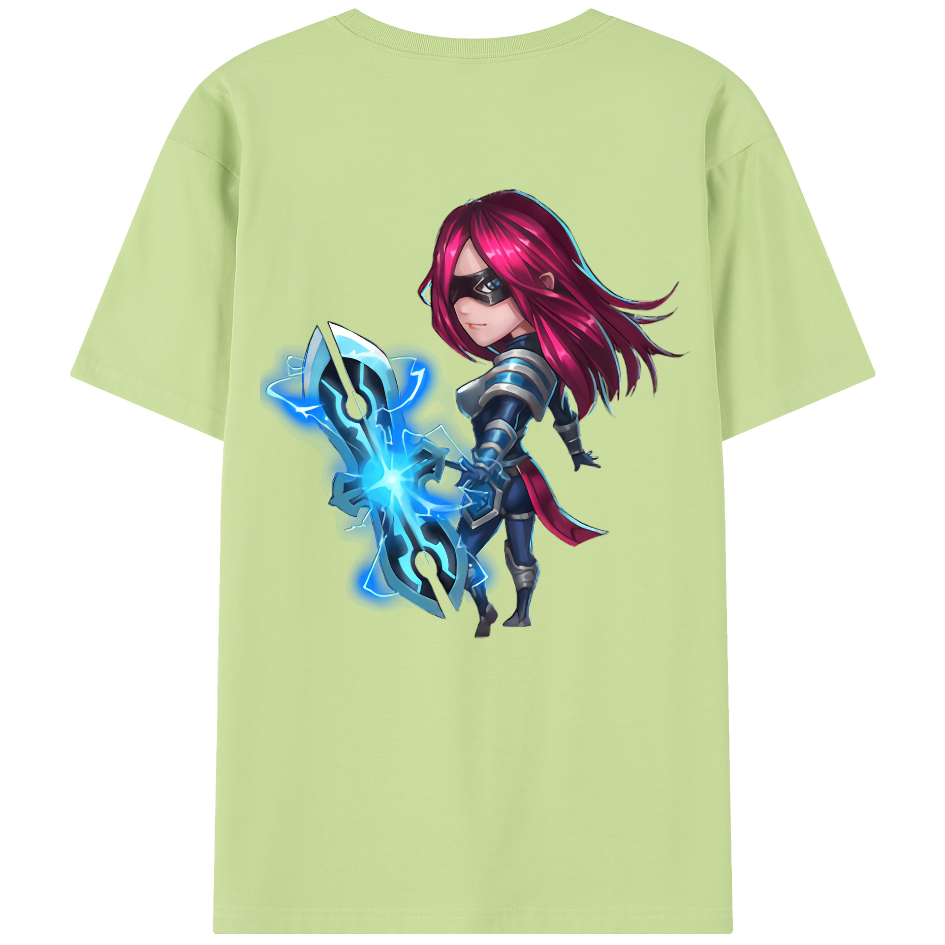 リーグ・オブ・レジェンド League of Legends LOL 綿100％半袖Tシャツ（背面プリント）